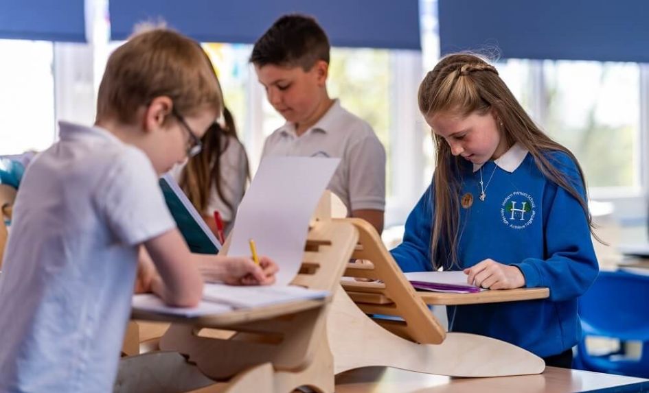 Physical activity in primary school – The rise of the standing desk