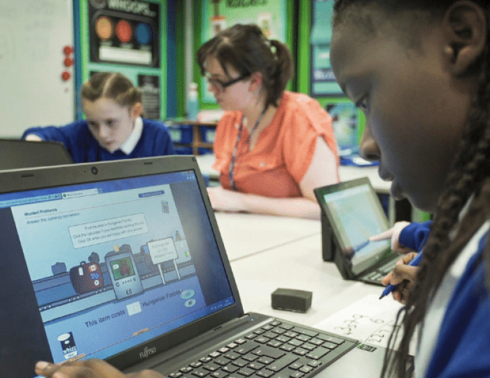 Tech in action – Maths Whizz