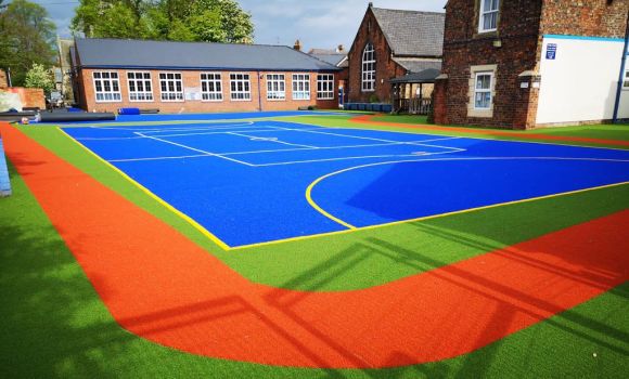 Educational Play In Colour – School playground transformation