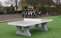 Serve up some fun at lunch time with Playcrete’s table tennis tables!