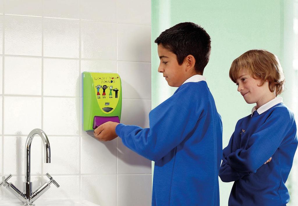Keep hands clean in schools to stay healthy